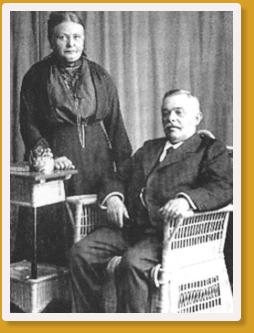 Firmengründer Hermann Nier mit seiner Frau Ida